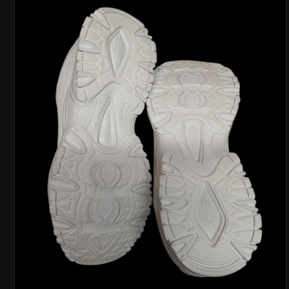 Avia White Athletic Sneakers | Size 10W | Wide Width Comfort Walking Shoes - Picture 6 of 7